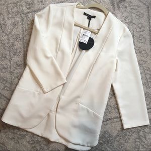 NWT Off white long blazer